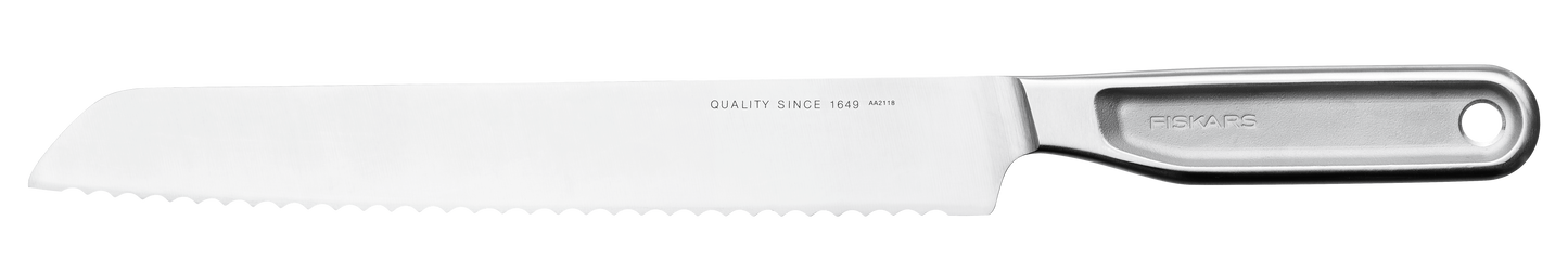 Fiskars Stainless Steel All Steel Bread Knife 22Cm | 1062883