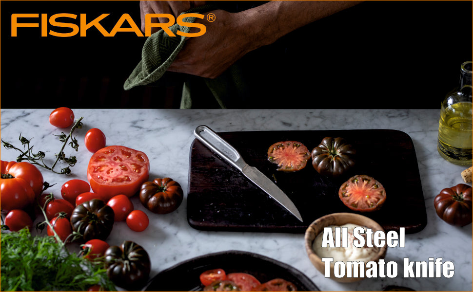 Fiskars Stainless Steel All Steel Tomato Knife 12Cm | 1062888