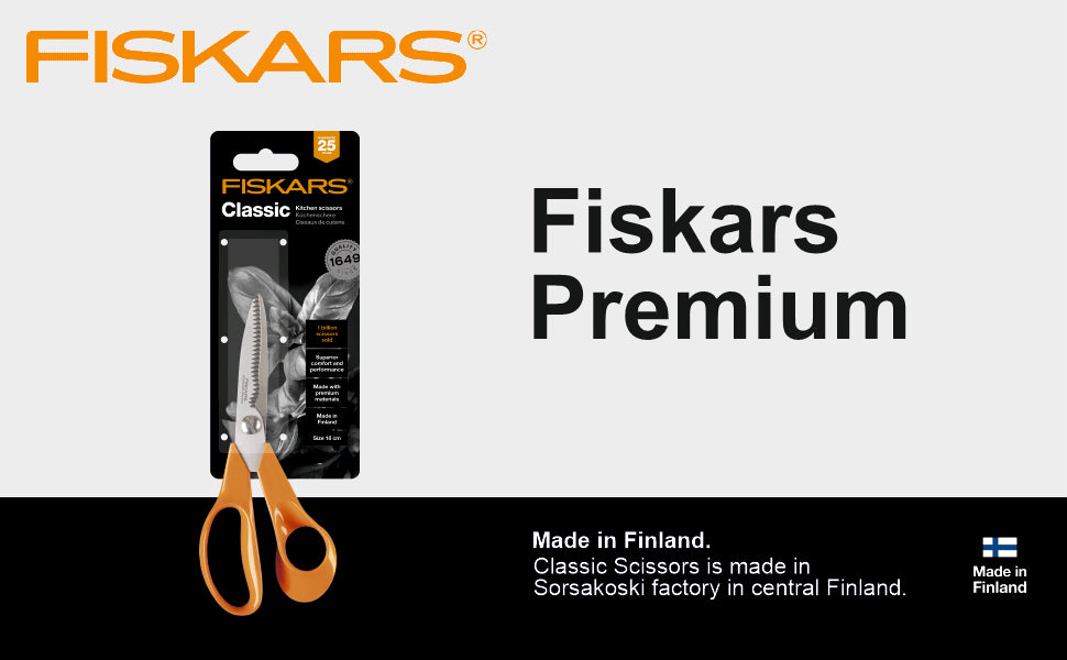 Fiskar Kitchen Scissors 18CM