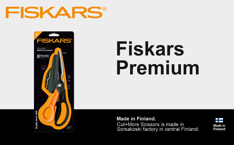 Cuts+More Multi-Tool Scissors 23cm 1000809