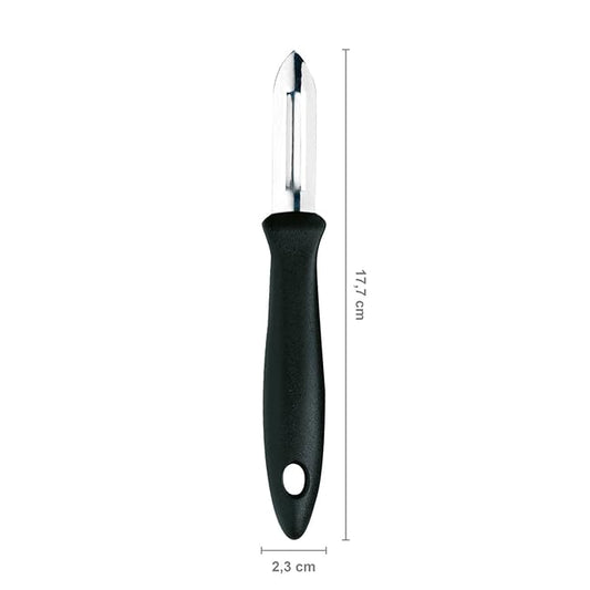 FISKARS Essential Peeler, Stainless Steel, 6cm 1065585