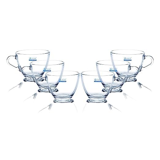 Union UG-310 Durable & Dishwasher Safe 220 ml. (7.5 oz.) Coffee & Tea Cup (Pack of 6)