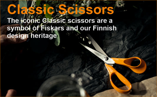 Fiskars 111030 25cm Univershal Garden Scissors (Orange and Silver)