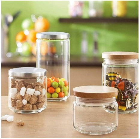 LUMINARC MANIA METAL JAR+LID 1.5L