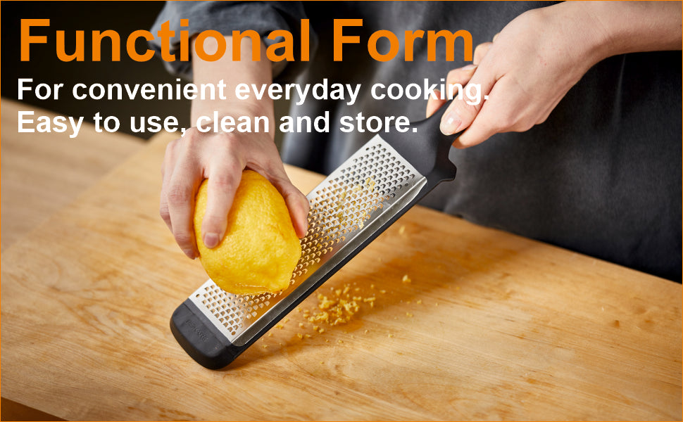 FISKARS Handle: Plastic with Softgrip; Blade: Japanese Stainless Steel Ff Grater Coarse | 1014410