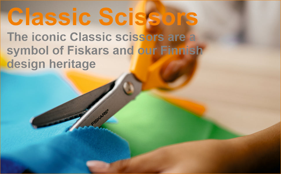 Fiskars Pinking Classic Scissors 23cm 1005130