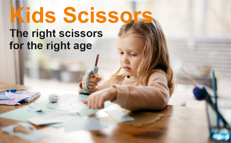 FISKARS Kids Scissors, Stainless steel, Morph kids scissors, Puppy, 13cm