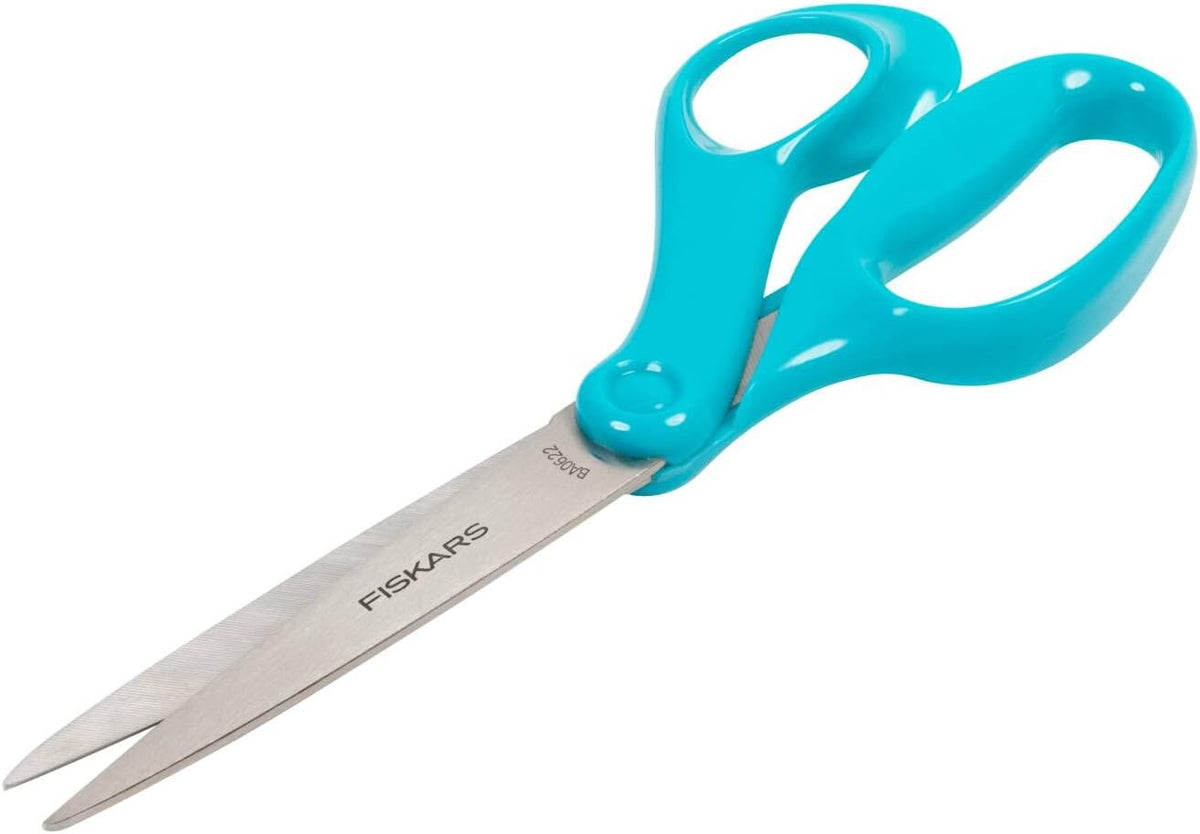 Fiskars Teen Scissors, Turquoise, Stainless Steel, 20 cm