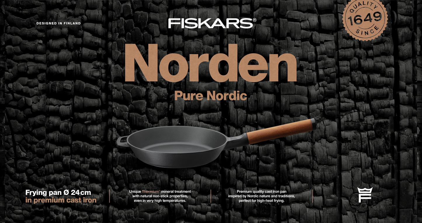 Fiskars Norden Frying pan 24 cm 1026568