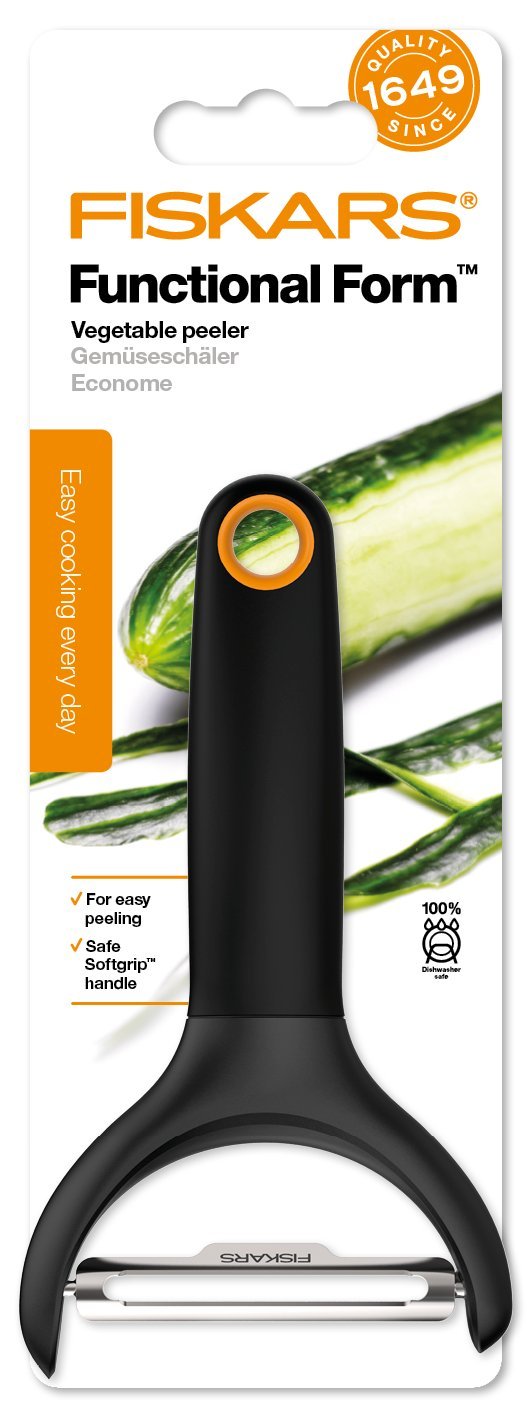 Fiskars Functional Form Y-Shaped Peeler | Swedish Sandvik Steel | 1016122