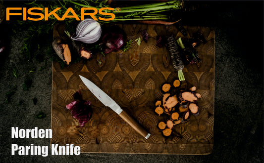 Fiskars Handle: Heat-Treated Birch; Blade: Stainless Steel Norden Paring Knife | 1026424