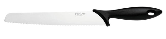 Fiskars Essential Bread Knife, Stainless Steel, 23 cm