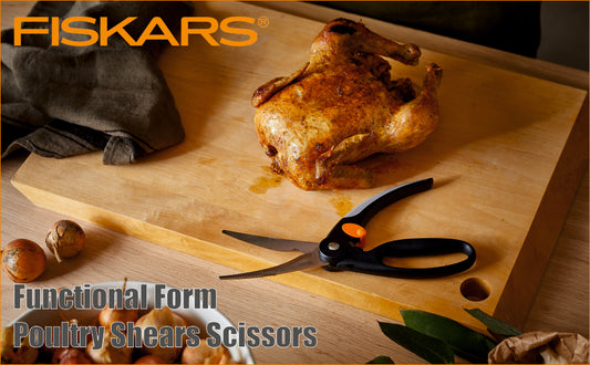Fiskars Handle: Plastic With Softgrip; Blade: Japanese Stainless Steel Ff Poultry Shear 25Cm | 1003033