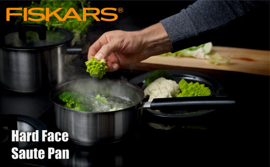 FISKARS Stainless Steel Hf Steel Sauce Pan 1,8L/18Cm W/Lid | 1052239