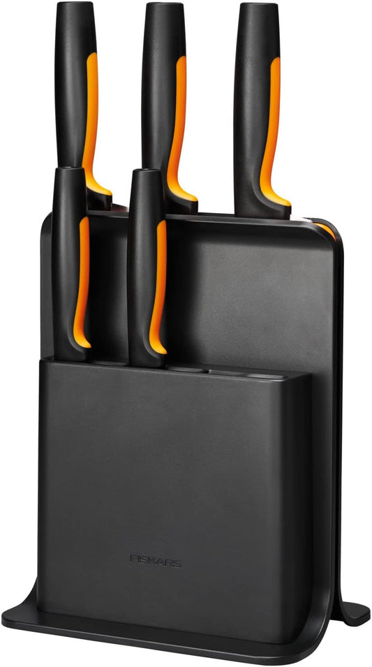 1057554 Fiskars FF Knife block plastic 5 knives