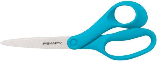 Fiskars Teen Scissors, Turquoise, Stainless Steel, 20 cm