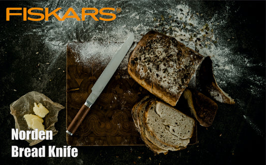 Fiskars Handle: Heat-Treated Birch; Blade: Stainless Steel Norden Bread Knife | 1026421