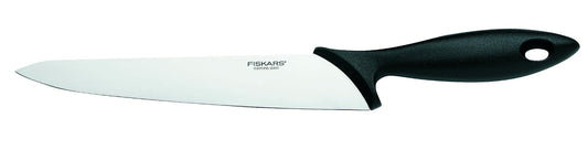 Fiskars Essential Chef Knife 21 cm | Japanese Steel | Soft Grip | Designed in Finland