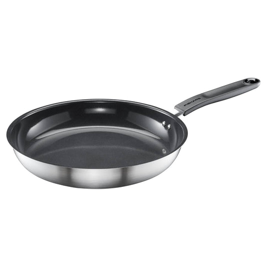Fiskars Functional Form Non-Stick Frying Pan 28 cm | All Cookers | Recycled Steel | 1072312