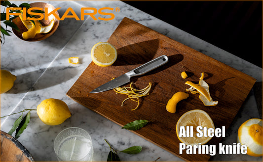 Fiskars Stainless Steel All Steel Paring Knife 10Cm | 1062887