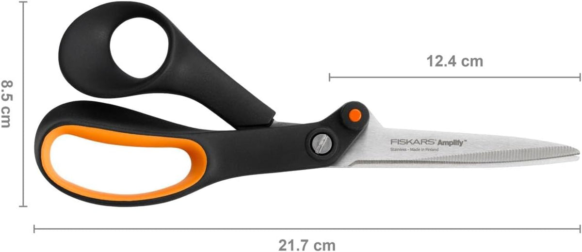 1020224 FISKARS HARDWARE AMPLIFY SCISSORS 21CM