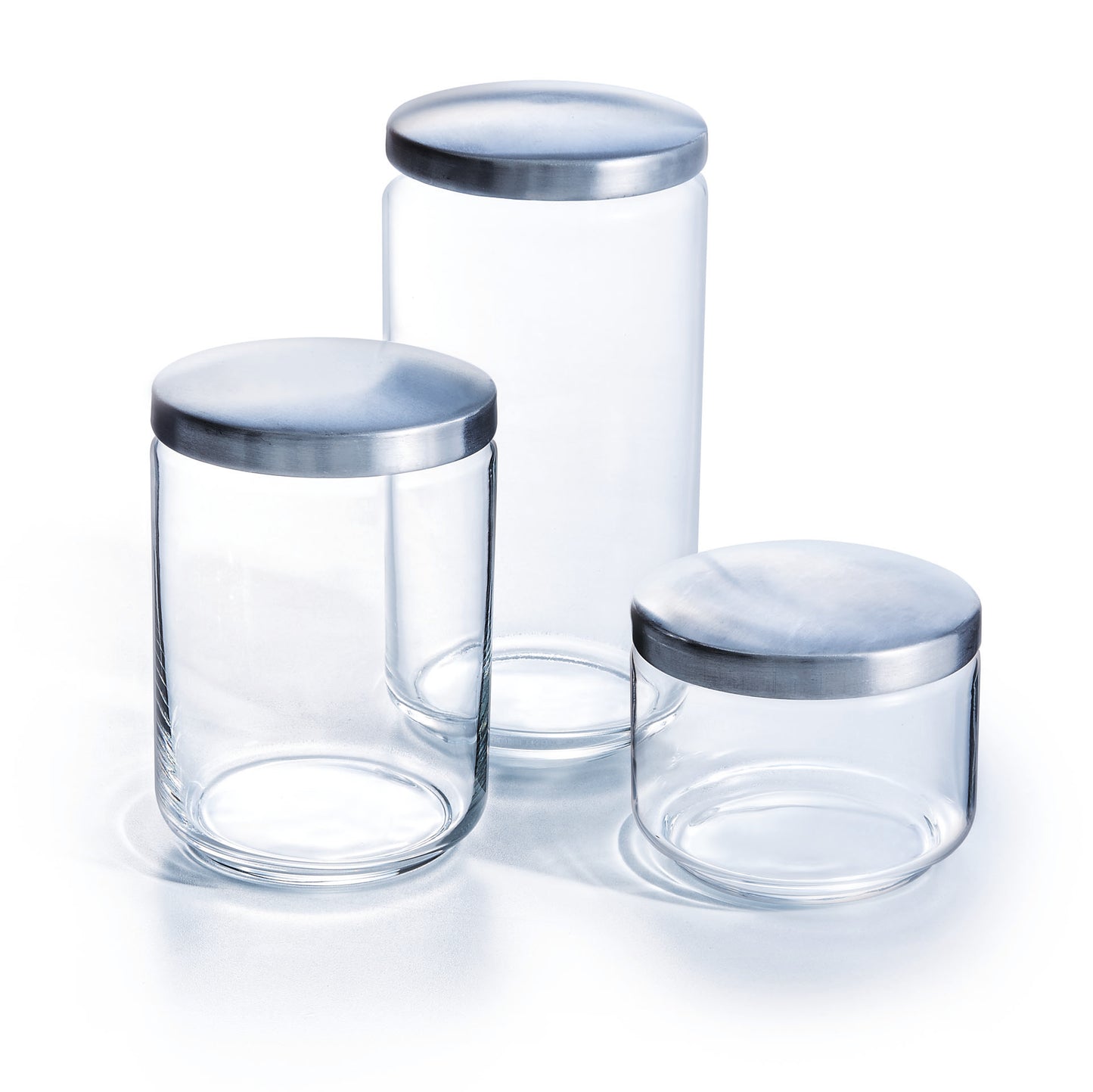 LUMINARC MANIA METAL JAR+LID 1L