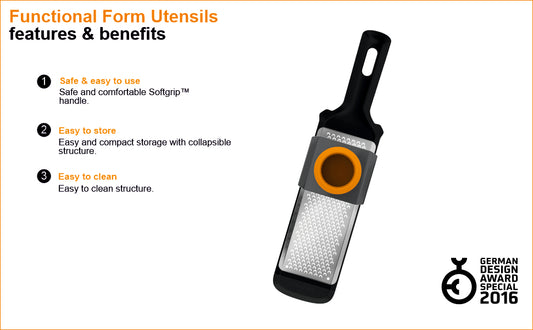 FISKARS Plastic with Softgrip Ff Grater Fine | 1014412