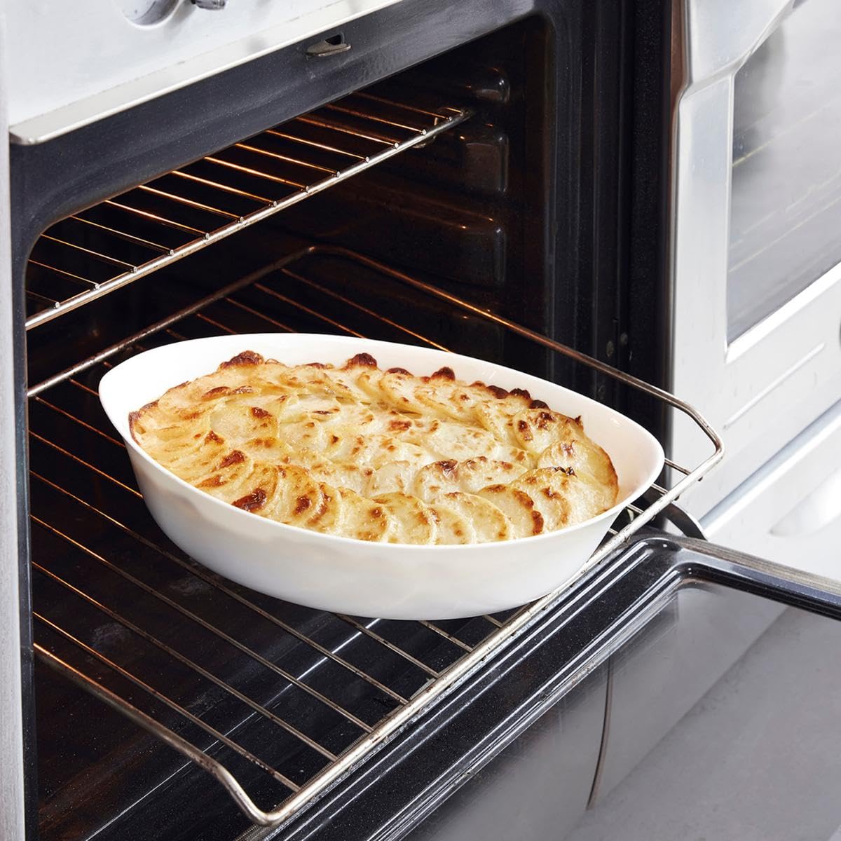 LUMINARC TEMP SMART CUIS BL CARINE OV DISH 32X20