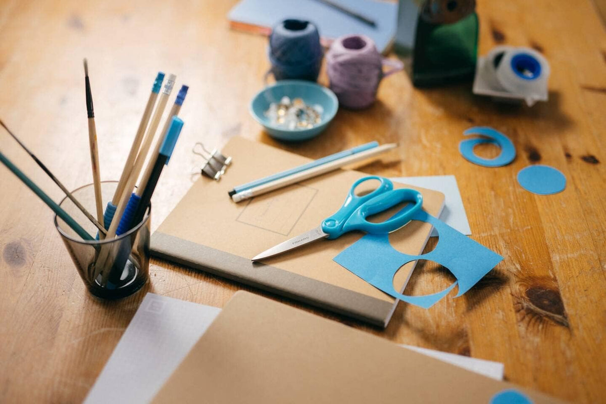 Fiskars School Scissors 18 cm | Turquoise | Stainless Steel | Made in Finland