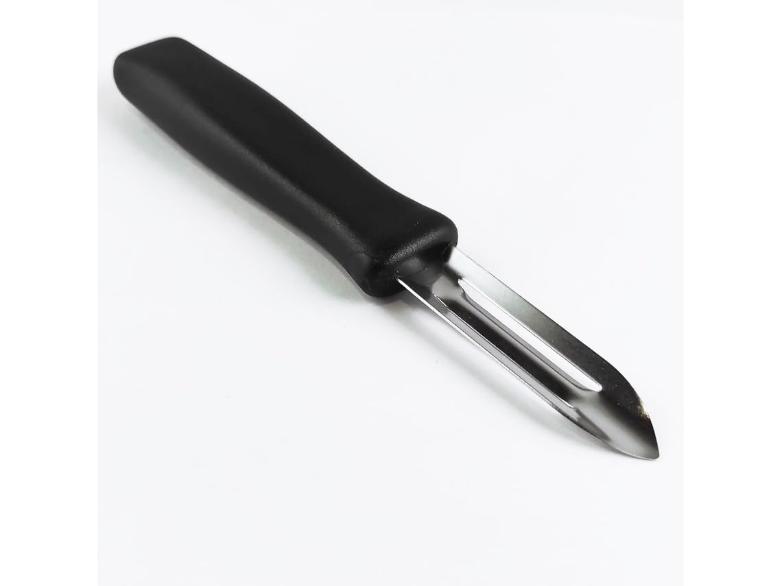 Fiskars Essential Straight Peeler 6 cm | Table Display Ready | 1023813