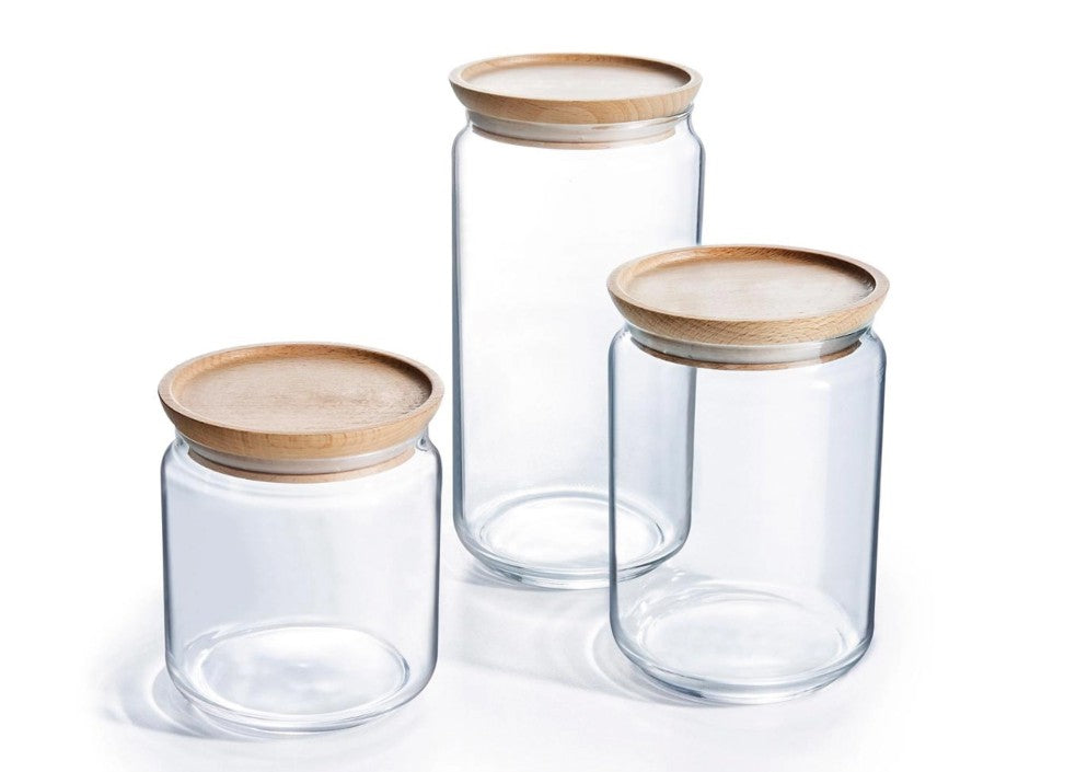 LUMINARC MANIA NOIS JAR + LID 0.7L