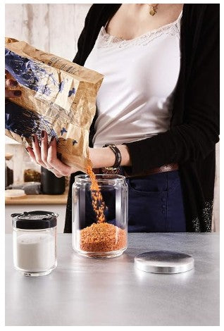 LUMINARC MANIA METAL JAR+LID 1.5L