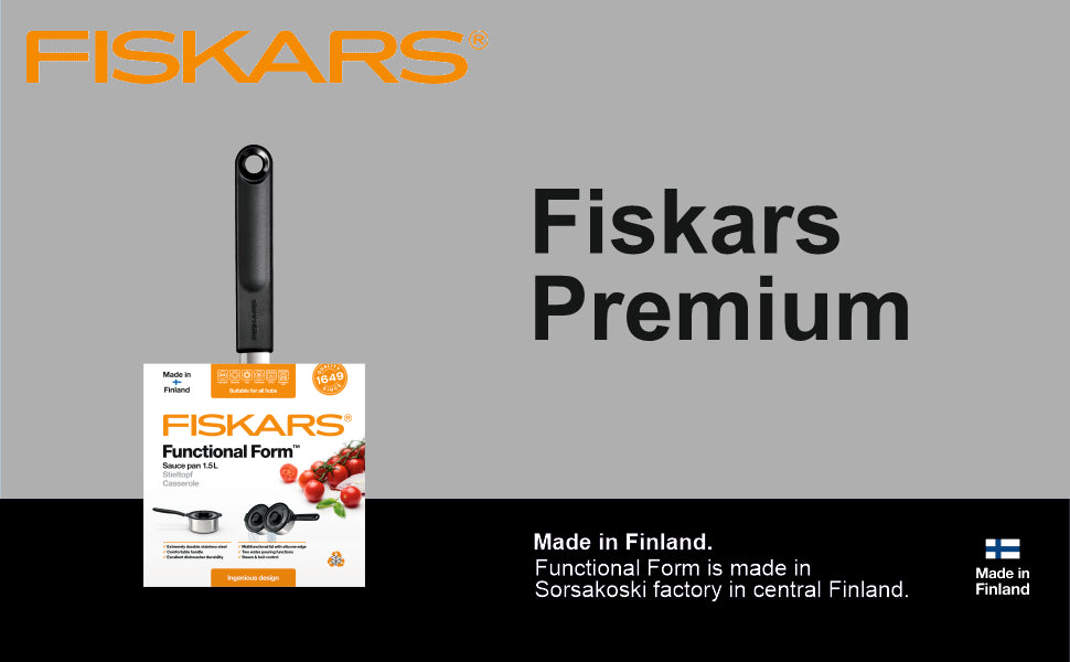 FISKARS Aluminium Ff Sauce Pan 1,5L | 1026576