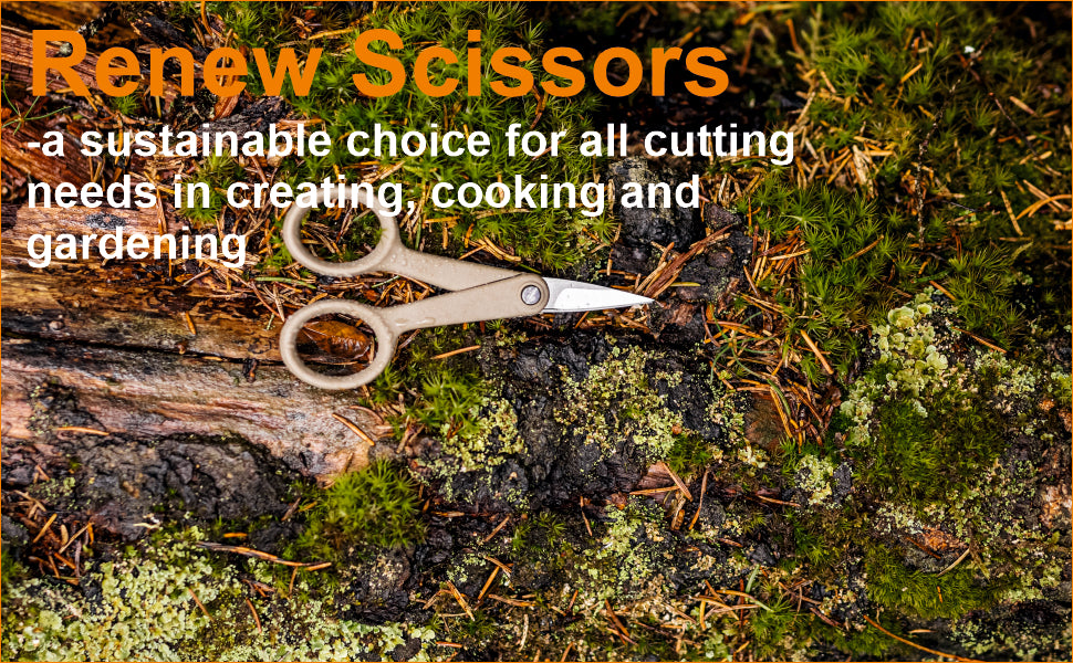 FISKARS Renew scissors, Renew Manicure scissors, Stainless steel, 10cm