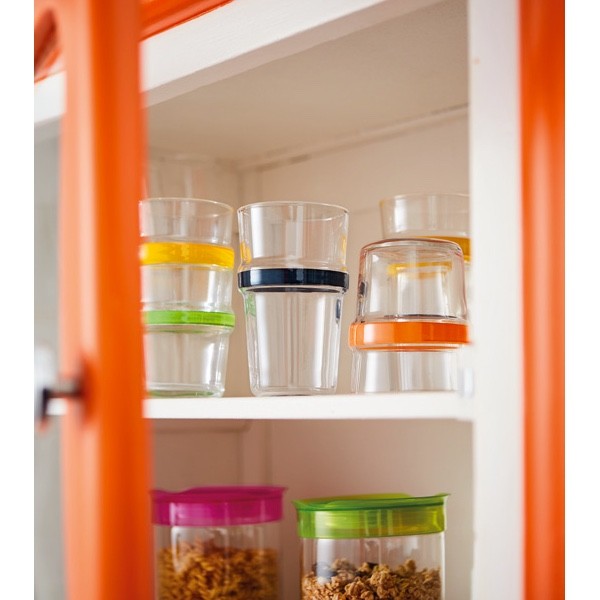 LUMINARC TEMPERED CADENCE ORANGE OF TUMBLER 27 Set