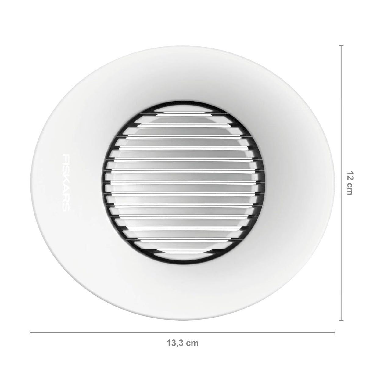 Fiskars, Synthetic Material/Stainless Steel, 13.3 x 12 x 4.2 cm Egg Slicer, one Size, White