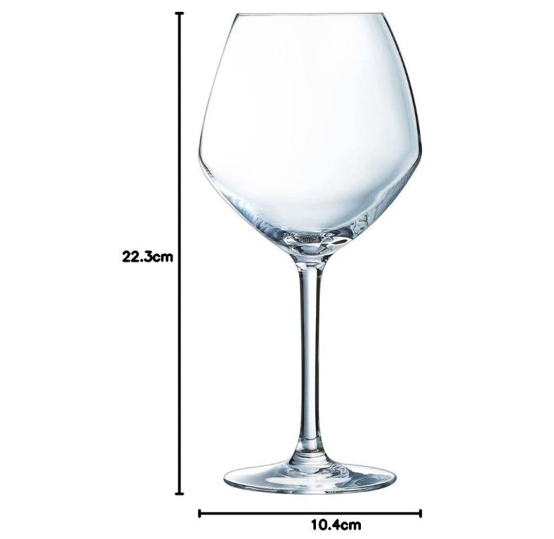 C & S CABERNET VINS JEUNES STEMMED GLASS 58