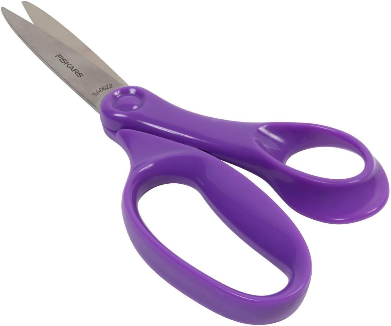 Fiskars School Scissors 18 cm | Purple | Stainless Steel | Made in Finland