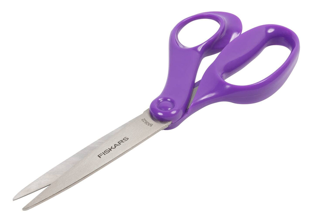Fiskars Teen Scissors 20 cm | Purple | Stainless Steel | Made in Finland