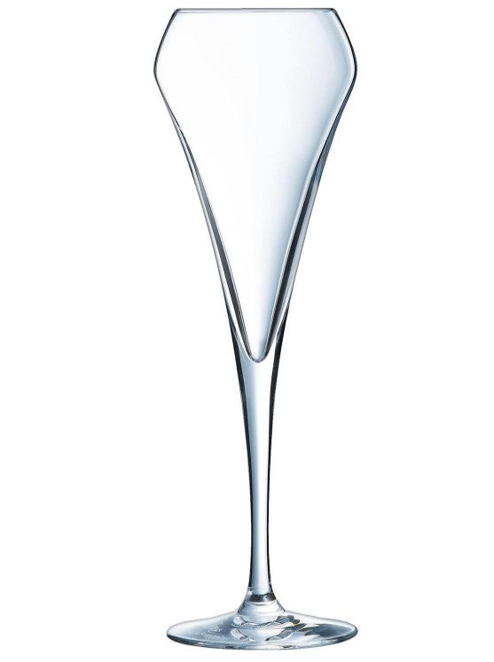 C & S EFFERVESCENT FLUTE 20 STEMMED GLASS