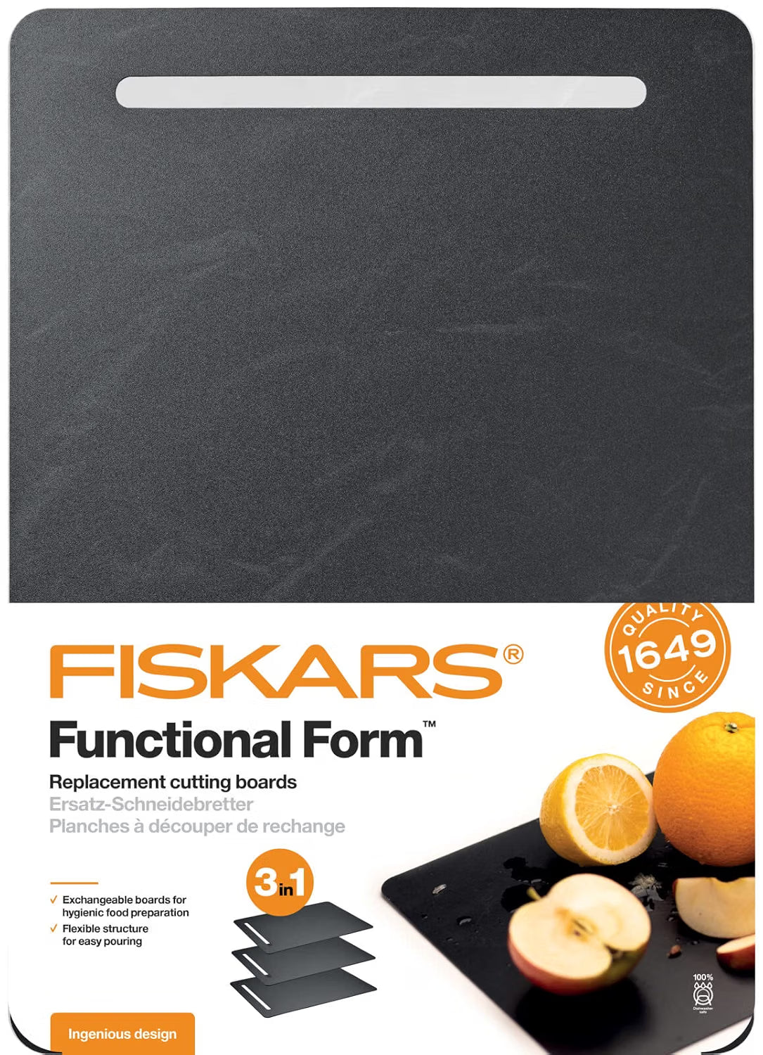 Fiskars Replacement Cutting Boards, 3-Piece Set