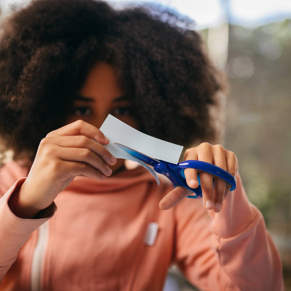 Fiskars Big Kids Scissors 15 cm | Ombre Blue | Stainless Steel