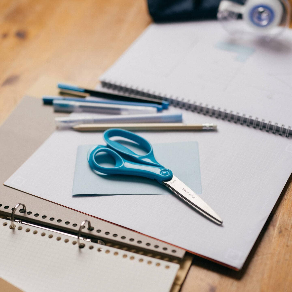Fiskars Teen Scissors, Turquoise, Stainless Steel, 20 cm