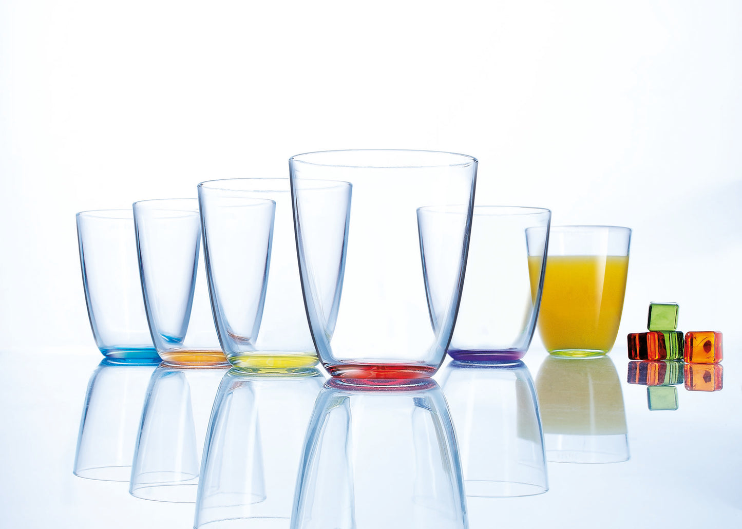 LUMINARC CRAZY COLORS ASSORTED H/B TUMBLER 31