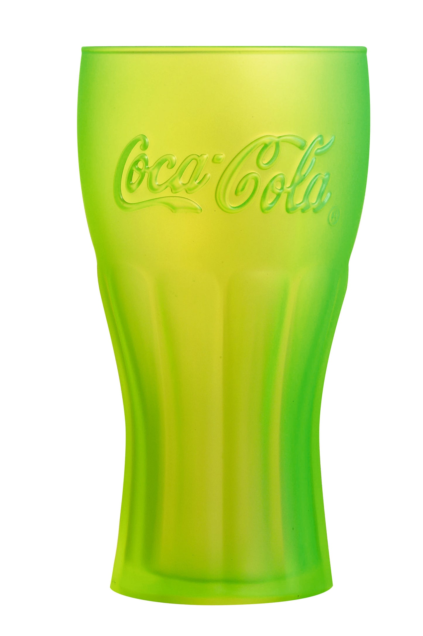 LUMINARC COCA COLA TECHNO YELLOW H/B TUMBLER 37 Pc