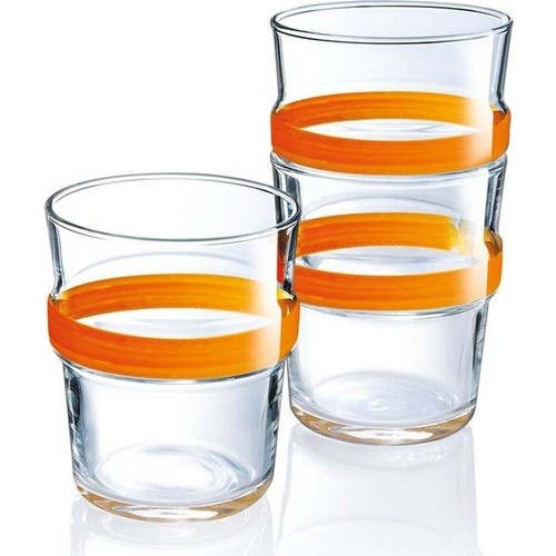 LUMINARC TEMPERED CADENCE JAUNE OF TUMBLER 27