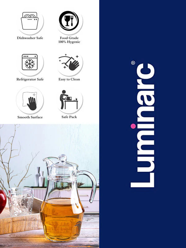 Luminarc ROC JUG 1.8L +  LID - ARCOPAL 1PCS/B8 1 SET (L7799)