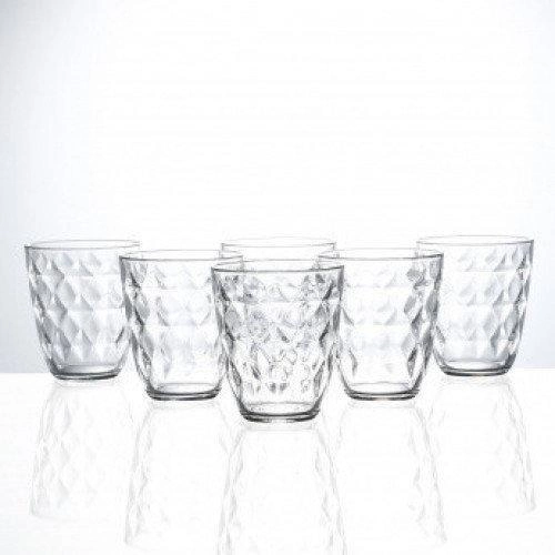 Luminarc DIAMOND RAINBOW  H/B TUMB 310 ML 6PCS/B8  1 SET (N9844)